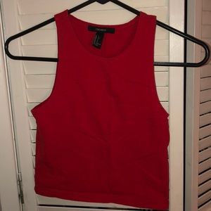red F21 tank top